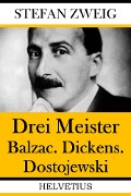Cover-Bild zum Titel 'Drei Meister' von 'Stefan Zweig'