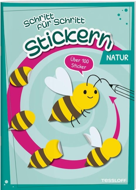 Stickern Schritt für Schritt. Natur - 