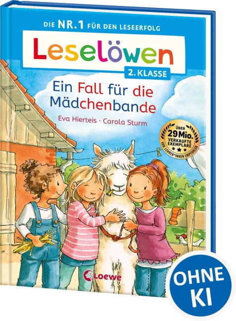 Leselöwen 2. Klasse - Ein Fall für die Mädchenbande - Eva Hierteis