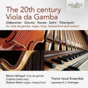 Cover-Bild zum Titel 'The 20th Century Viola Da Gamba' von 'Various'