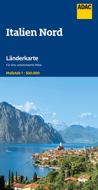 ADAC Länderkarte Italien Nord 1:500.000 - 