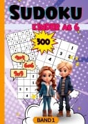 Cover-Bild zum Titel 'Sudoku Kinder- ab 6 Jahren' von 'Mella Baumgarten'