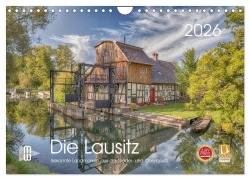 Cover-Bild zum Titel 'Die Lausitz - Landmarken der Nieder- und Oberlausitz (Wandkalender 2026 DIN A4 quer), CALVENDO Monatskalender' von 'Martin Winzer'