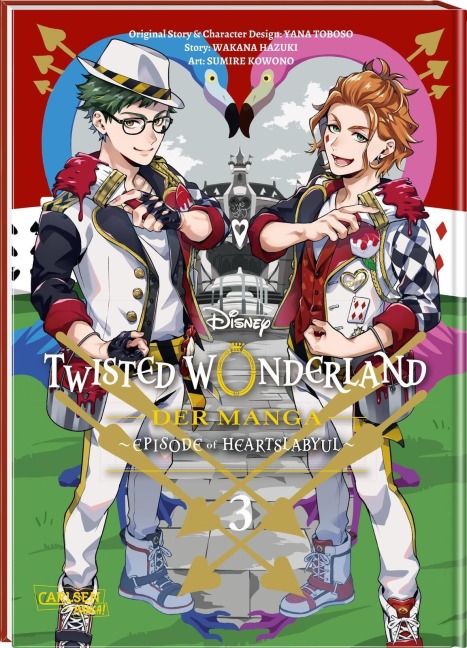 Twisted Wonderland: Der Manga - Episode of Heartslabyul 3 - Yana Toboso, Sumire Kowono, Disney, Wakana Hazuki