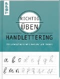 Cover-Bild zum Titel 'richtig üben Handlettering' von 'Katharina Hailom'