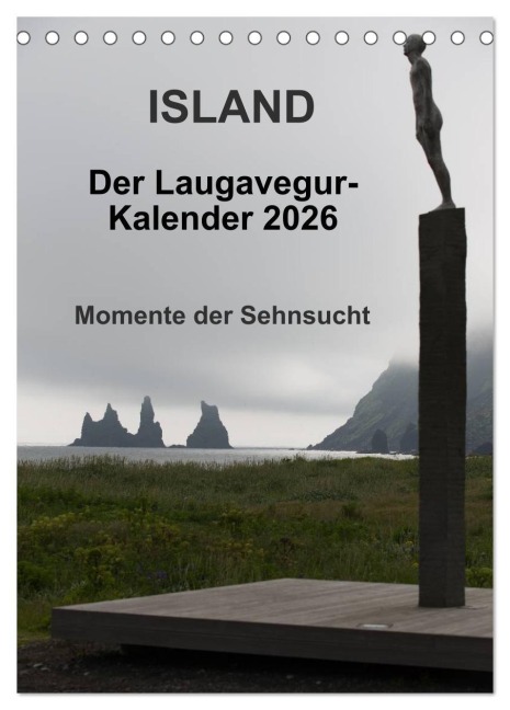 Island - Der Laugavegur-Kalender 2026 (Tischkalender 2026 DIN A5 hoch), CALVENDO Monatskalender - Frank Tschöpe