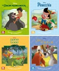 Cover-Bild zum Titel 'Nelson Mini-Bücher: Disney Filmklassiker 13-16' von ''