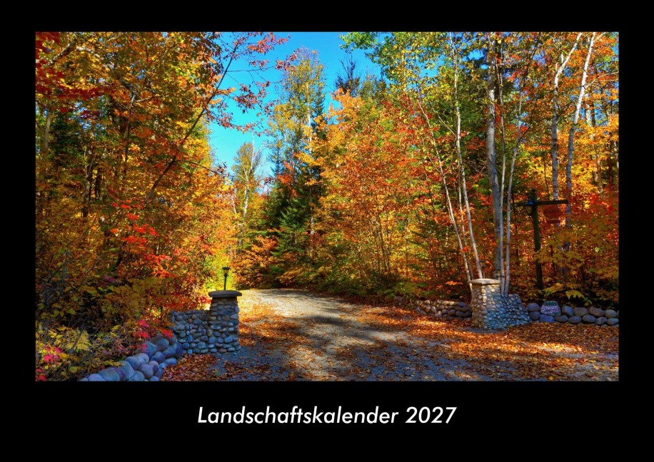 Landschaftskalender 2027 Fotokalender DIN A3 - Tobias Schmitt, Kevin Heber