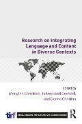Cover-Bild zum Titel 'Research on Integrating Language and Content in Diverse Contexts' von ''