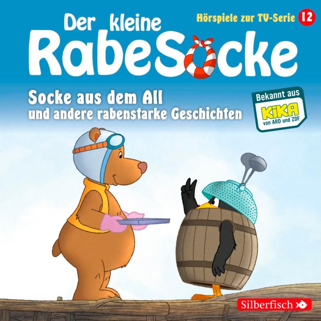 Socke aus dem All, Der Hypnotiseur, Streithähne (Der kleine Rabe Socke - Hörspiele zur TV Serie 12) - Katja Grübel, Jan Strathmann