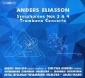 Cover-Bild zum Titel 'Sinfonien 3 und 4 und Posaunenkonzert' von 'Paulsson/Lindberg/Oramo/Gustavsson/Stockholmer SO'