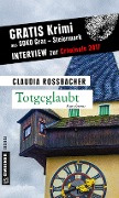 Cover-Bild zum Titel 'Totgeglaubt' von 'Claudia Rossbacher'