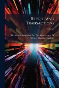 Cover-Bild zum Titel 'Report and Transactions' von ''