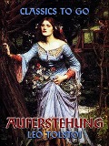 Cover-Bild zum Titel 'Auferstehung' von 'Leo Tolstoi'