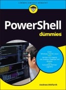 Cover-Bild zum Titel 'PowerShell für Dummies' von 'Andreas Dittfurth'