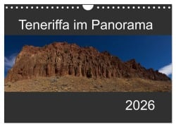 Cover-Bild zum Titel 'Teneriffa im Panorama (Wandkalender 2026 DIN A4 quer), CALVENDO Monatskalender' von 'Paul Linden'