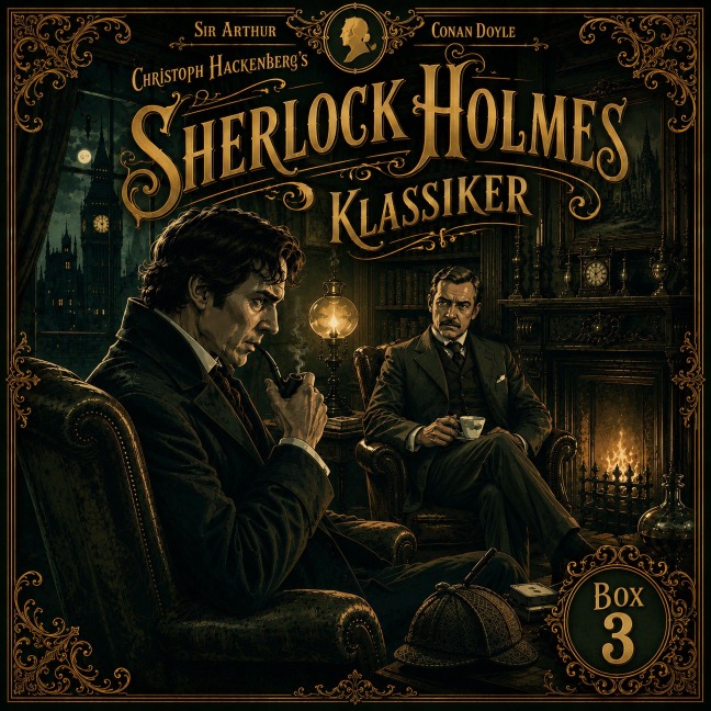 Christoph Hackenbergs Sherlock Holmes Klassiker-Box 3 - Arthur Conan Doyle