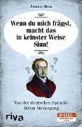 Cover-Bild zum Titel 'Wenn du mich frägst, macht das in keinster Weise Sinn' von 'Andreas Hock'