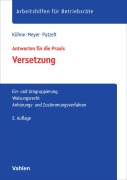 Cover-Bild zum Titel 'Versetzung' von 'Wolfgang Kühne, Stephanie Patzelt, Sören Meyer'