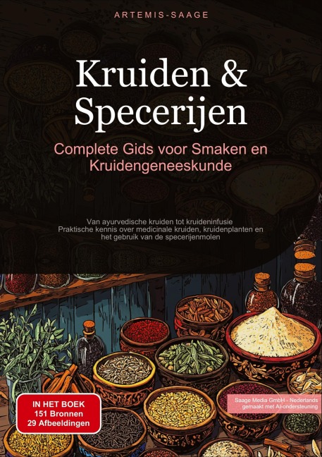 Kruiden & Specerijen: Complete Gids voor Smaken en Kruidengeneeskunde - Artemis Saage - Nederlands