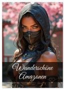 Cover-Bild zum Titel 'Wunderschöne Amazonen (Wandkalender 2026 DIN A3 hoch), CALVENDO Monatskalender' von 'Ally Bee'