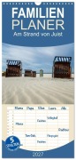 Cover-Bild zum Titel 'Familienplaner 2027 - Am Strand von Juist mit 5 Spalten (Wandkalender, 21 x 45 cm) CALVENDO' von 'Daphne Schmidt'