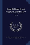 Schuylkill Legal Record - Pennsylvania Supreme Court