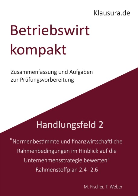 Betriebswirt kompakt Handlungsfeld 2.4-2.6 - Michael Fischer, Thomas Weber