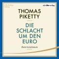 Cover-Bild zum Titel 'Die Schlacht um den Euro' von 'Thomas Piketty'