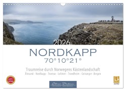 Cover-Bild zum Titel 'Nordkapp - Norwegens Küstenlandschaft (Wandkalender 2026 DIN A3 quer), CALVENDO Monatskalender' von 'Oliver Pinkoss'