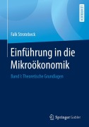 Cover-Bild zum Titel 'Einführung in die Mikroökonomik' von 'Falk Strotebeck'
