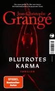Cover-Bild zum Titel 'Blutrotes Karma' von 'Jean-Christophe Grangé'