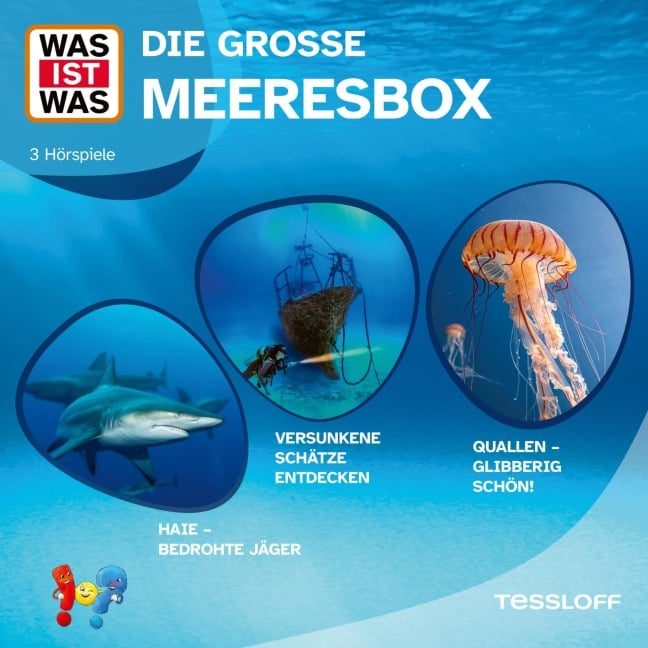 WAS IST WAS Hörspielbox: Die große Meeresbox - Johannes Disselhoff, Simon Bertling, Christian Hagitte