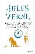 Cover-Bild zum Titel 'Viaggio al centro della Terra' von 'Jules Verne'