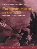 Cover-Bild zum Titel 'The Routledge Companion to Modern European History since 1763' von 'Chris Cook, John Stevenson'