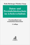 Cover-Bild zum Titel 'Daten- und Persönlichkeitsschutz im Arbeitsverhältnis' von ''