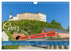 Cover-Bild zum Titel 'Greiz - Perle an der weißen Elster in Thüringen (Wandkalender 2026 DIN A4 quer), CALVENDO Monatskalender' von 'Kerstin Waurick'