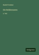 Cover-Bild zum Titel 'Die Reliktenseen' von 'Rudolf Credner'