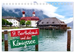 St. Bartholomä und der Königssee (Tischkalender 2026 DIN A5 quer), CALVENDO Monatskalender - Falko Seidel