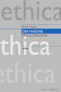 Cover-Bild zum Titel 'Der Maßstab der Autonomie' von 'Roman Wagner'
