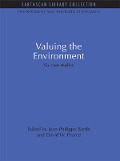 Cover-Bild zum Titel 'Valuing the Environment' von ''