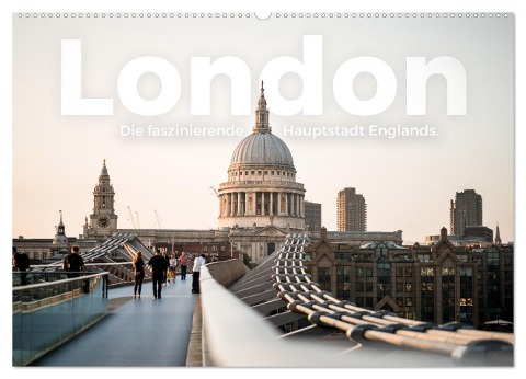 London - Die faszinierende Hauptstadt Englands. (Wandkalender 2024 DIN A2 quer), CALVENDO Monatskalender - M. Scott