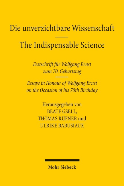 Die unverzichtbare Wissenschaft - The Indispensable Science - 