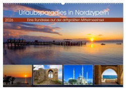 Cover-Bild zum Titel 'Urlaubsparadies in Nordzypern (Wandkalender 2026 DIN A2 quer), CALVENDO Monatskalender' von 'Christa Kramer'