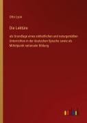 Cover-Bild zum Titel 'Die Lektüre' von 'Otto Lyon'