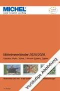 Cover-Bild zum Titel 'Mittelmeerländer 2025/2026' von 'Michel-Redaktion'