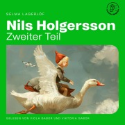 Cover-Bild zum Titel 'Nils Holgersson (Zweiter Teil)' von 'Selma Lagerlöf'