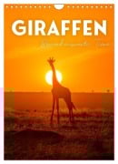 Cover-Bild zum Titel 'Giraffe - Bemerkenswerte Tiere. (Wandkalender 2026 DIN A4 hoch), CALVENDO Monatskalender' von 'Sf Sf'