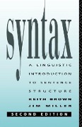 Syntax - Keith Brown, Jim Miller
