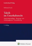 Cover-Bild zum Titel 'Taktik im Unterhaltsrecht' von 'Franz-Thomas Roßmann, Lentz'